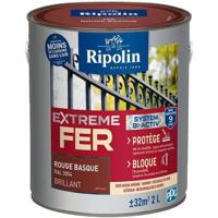 Extreem Baskisch rood ijzer RAL 3004 glanzend - RIPOLIN - 2 L