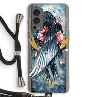 Golden Raven: OnePlus Nord 2 5G Transparant Hoesje met koord