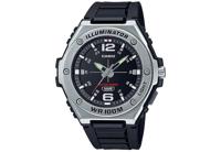 Horlogeband Casio MWA-100H-1AV / 10611391 Kunststof/Plastic Zwart