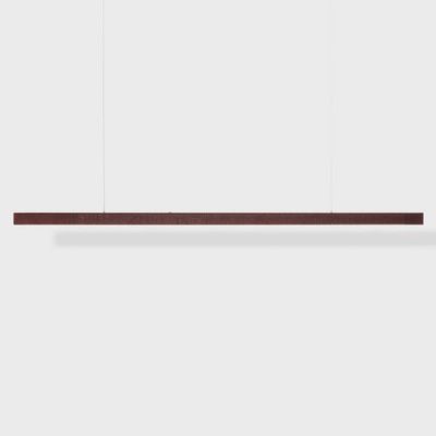 Anour I Model Cordless Hanglamp - 250 cm - Roest staal