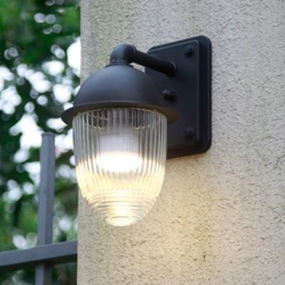 Waterdichte roestvrij glazen bal buiten muur lamp binnenplaats buiten muur balkon gang licht specificatie: klein formaat