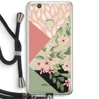 Sweet heaven geometrics: Huawei Ascend P10 Lite Transparant Hoesje met koord