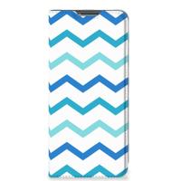 OPPO Find X5 Lite | Reno7 5G | Hoesje met Magneet | Zigzag Blauw