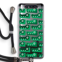Crocs: Samsung Galaxy A80 Transparant Hoesje met koord