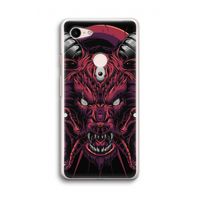 Hell Hound and Serpents: Google Pixel 3 Transparant Hoesje