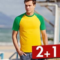 Fruit of the Loom Short Sleeve Baseball T - thumbnail