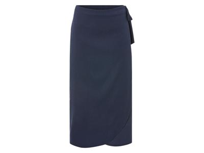 esmara Dames wikkelrok (Marineblauw, S (36/38))