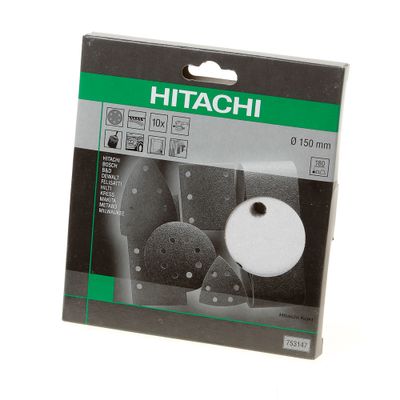 Schuurschijf d.150 k180 velcro wit (10 st)