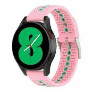 Dot Pattern siliconen bandje - Roze - Huawei Watch 4 (pro) / 3 (pro) / Ultimate