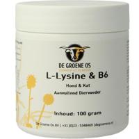 Groene Os L-Lysine en Vitamine B6 hond/kat Groene Os L-Lysine en Vitamine B6 hond/kat