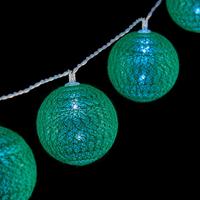Bollenslinger LED Ø 5 cm 2 m Groen