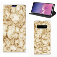 Samsung Galaxy S10 Standcase Marmer Goud