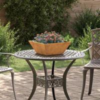 Tuin Kom Plantenbak 5 pcs Roestig 40 x 40 x 15 cm Cortenstaal