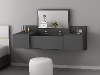 Make-up tafel ZAKKORI antraciet Make-up tafel ZAKKORI antraciet