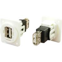 Cliff Adapter, Bus, inbouw USB-poort Type-A - USB-poort Type-A CP30208NXW 1 stuk(s) - thumbnail