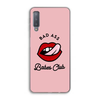 Badass Babes Club: Samsung Galaxy A7 (2018) Transparant Hoesje