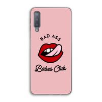 Badass Babes Club: Samsung Galaxy A7 (2018) Transparant Hoesje