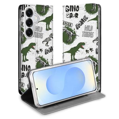 Samsung Galaxy S26 Plus | Flip Style Cover | Dinosaurus