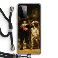 De Nachtwacht: Samsung Galaxy A72 5G Transparant Hoesje met koord