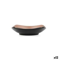 Aperitiefschaaltje Bidasoa Gio Bruin Plastic 13 x 13 cm 12 Stuks