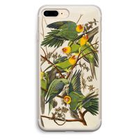 Carolinaparkiet: iPhone 7 Plus Transparant Hoesje