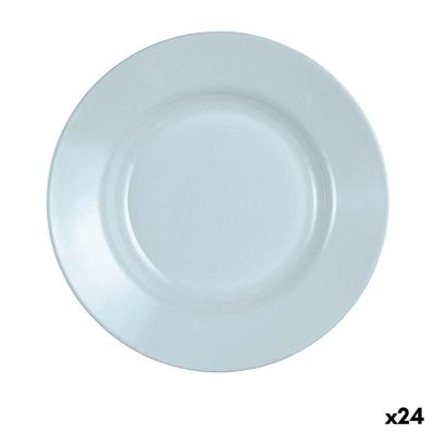 Diep bord Luminarc Plumi Paradise Azu Blauw Glas Ø 22 cm (24 Stuks)