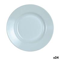 Diep bord Luminarc Plumi Paradise Azu Blauw Glas Ø 22 cm (24 Stuks)