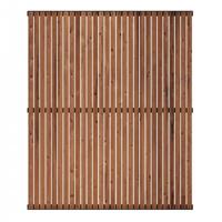 Thermowood® Zelfbouw Schutting Saga 150 x 180 CM