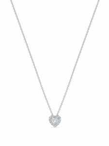 De Beers Jewellers collier Aura en or blanc 18ct à pendentif à diamants - Argent