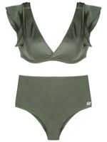 Brigitte bikini à taille haute - Vert