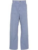 Carhartt WIP pantalon Double Knee à coupe droite - Bleu