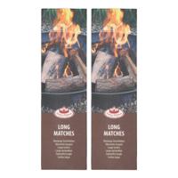 Fancy Flames BBQ/Barbecue lucifers - 90x - lange lucifers - 28 cm - Lucifers - thumbnail