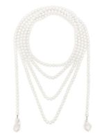 Atu Body Couture collier à perles - Blanc