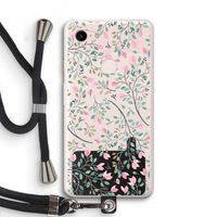 Sierlijke bloemen: Pixel 3 XL Transparant Hoesje met koord Sierlijke bloemen: Pixel 3 XL Transparant Hoesje met koord