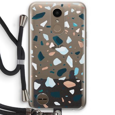 Terrazzo N°13: LG K10 (2017) Transparant Hoesje met koord
