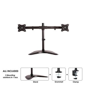 NeoMounts Flat Screen Desk mount (10-27 ) desk clamp/stand/grommet