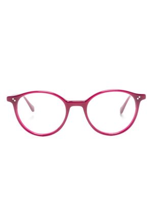 GIGI STUDIOS lunettes Brooks à monture ronde - Rose