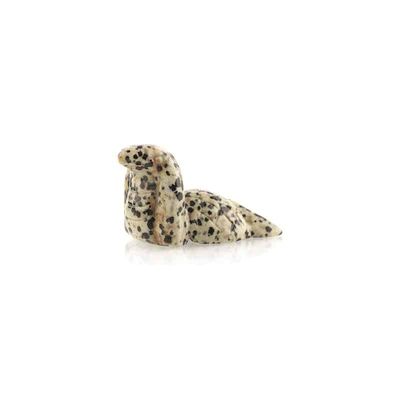 Slang van Edelsteen Jaspis Dalmatiër
