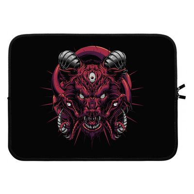 Hell Hound and Serpents: Laptop sleeve 15 inch