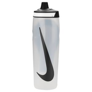 Nike Refuel Bidon Grip 710ML Grijs Zwart Wit