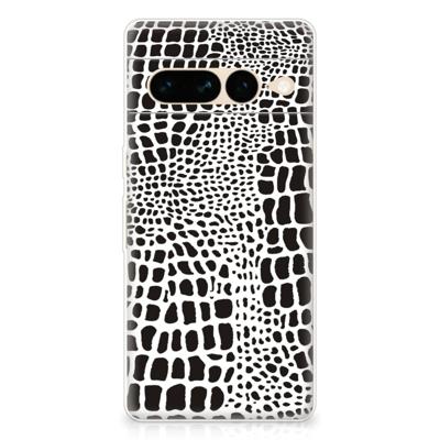 Google Pixel 7 Pro | TPU Hoesje | Slangenprint