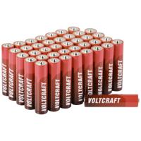 VOLTCRAFT Industrial LR03 AAA batterij (potlood) Alkaline 1300 mAh 1.5 V 40 stuk(s)