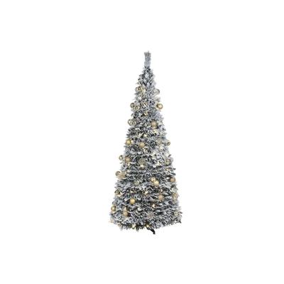 Kerstboom Home ESPRIT Gouden PVC Besneeuwd