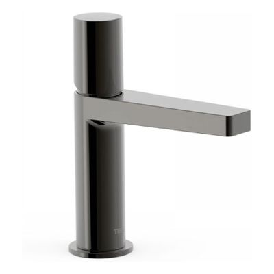 Wastafelkraan Tres Project | Opbouw | Mengkraan | Standaard model | 1-knop | Rond | Black metal