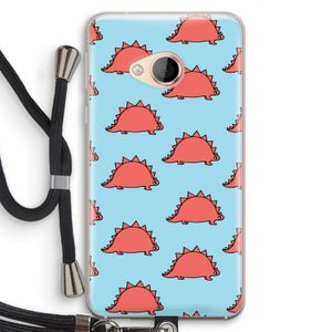 Dinosawrr: HTC U Play Transparant Hoesje met koord