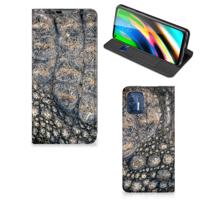 Motorola Moto G9 Plus | Hoesje maken | Krokodillenprint