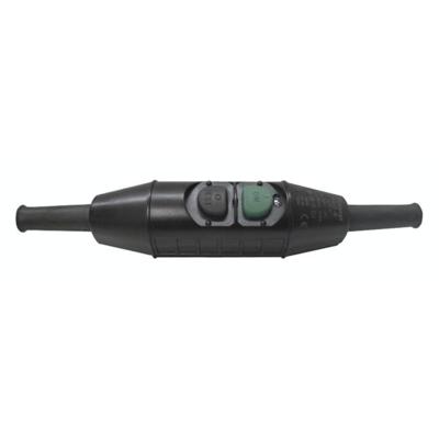 Bachmann 919.018 PRCD-tussenstekker PRCD-K 230 V Zwart IP55