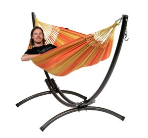Hangmatset 1 Persoons Arc & Dream Orange - Colombiaanse - Oranje - 120 kg - Tropilex