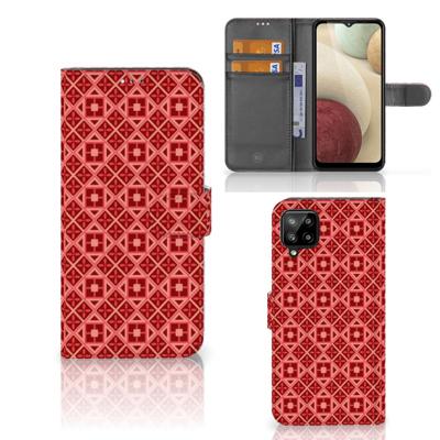 Samsung Galaxy A12 | Telefoon Hoesje | Batik Rood