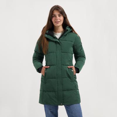 Travelin&apos; - Puffer - Donkergroen - Maat